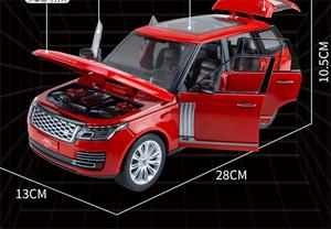 ที่ดิน1:18 SUV โมเดลรถอัลลอยด์รถเอสยูวีโมเดลรถคอลลิคอคสูง - Product Image 4