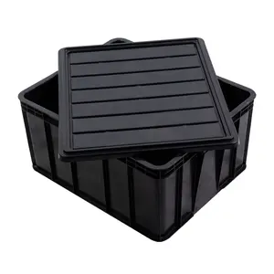Leenol-Caja antiestática de plástico ESD, caja de mano ESD, caja ESD