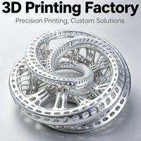 Prototipo de Estructura Compleja de Impresión 3D SLA/SLS de Alta Precisión |   Modelo Personalizado de Resina/Nylon para Desarrollo de Productos y Manualidades