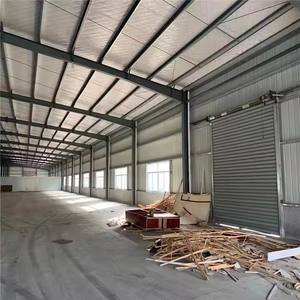 Personnalisation d'usine Maisons de seconde main à faible coût Immeuble de bureaux à structure en acier Entrepôt préfabriqué - Product Image 1