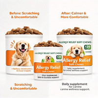 Compléments alimentaires pour chiens contre les allergies, pour la santé de la peau, du pelage et des articulations, à base de lécithine
