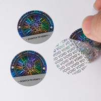 Etiqueta de Seguridad con Holograma Personalizada, Adhesivo Anti-Falsificación con Protección de Datos de Autenticación Láser y Tecnología VOID a Prueba de Manipulación