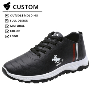 <span class=keywords><strong>Zapatillas</strong></span> de deporte de cuero Pu para caminar para <span class=keywords><strong>hombre</strong></span>, <span class=keywords><strong>zapatillas</strong></span> de deporte de cuero PU ligeras y <span class=keywords><strong>baratas</strong></span>, gran oferta al por mayor - Product Image 1
