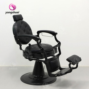 Modern Erkek Kuaför Koltuğu, <span class=keywords><strong>Salon</strong></span> Şekillendirme Berber Dükkanı Saç Salonu Koltuğu, Metal Malzemeli Güzellik Kuaför Koltuğu - Product Image 2
