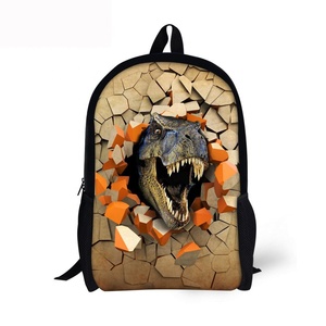 Mochila Escolar de Dinosaurio con Diseño de Logotipo Personalizado a la Moda, Impermeable, Ecológica, Duradera, de Poliéster, para Deportes al Aire Libre, para Niños - Product Image 2