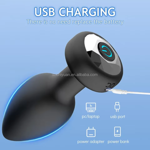 Vibrateur anal, jouet sexuel pour adultes, petit vibrateur, plug anal, prise en charge de la télécommande par application, 10 vibrations, masseur de prostate, jeux S&M - Product Image 6