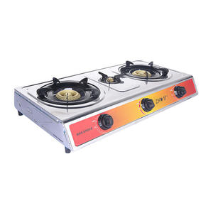 Cocina de Gas de Acero Inoxidable con 3 Quemadores, Estufa de Gas LPG y NG - Product Image 3