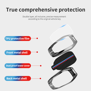 Étui pour clé de <span class=keywords><strong>voiture</strong></span> Peugeot 208 2008 308 3008 4008 5008 408 508 107 301 Citroën C4L C6 <span class=keywords><strong>C3</strong></span>-XR Picasso C4 CACTUS C5 DS4 DS5 - Product Image 5