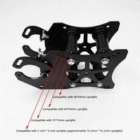 Accessoires de fitness améliorés et réglables pour la musculation, machine à ramer à résistance réglable, rack à squats Smith DIY, équipement de fitness antidérapant pour salle de sport