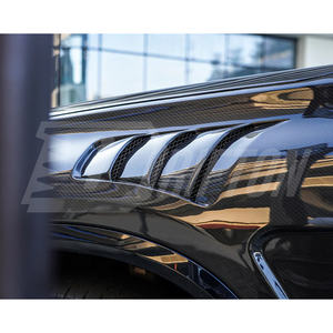 Guardabarros delanteros de fibra de carbono seco ventilado para BMW X5 G05 LCI 2019-On - Product Image 1