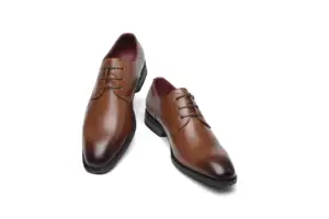 Zapatos minimalistas de cuero de negocios, atuendo formal informal para hombres, zapatos para hombres, zapatos con cordones, atuendo profesional, punta estrecha