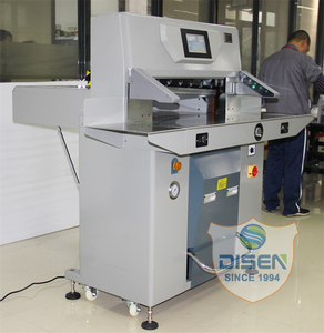 Disen 6710PX <b>Hydraulic</b> Computerized Paper Cutting Machine with Touch Screen Control 670mm Width Blade - Product Image 4