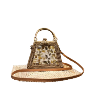 Gandek Sasak จากอินโดนีเซียผสมผสานเนื้อธรรมชาติกับสายหนังสไตล์ชนเผ่าทำให้ถือได้อย่างสะดวกสบาย - Product Image 3