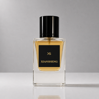 Flacon de parfum vide de luxe 30ml 50ml avec bouchon magnétique, emballage de parfum en verre transparent, flacon de parfum personnalisé, conteneur cosmétique