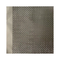 Rideau décoratif en treillis métallique tissé en acier inoxydable pour filtre à poussière