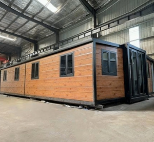 <span class=keywords><strong>Maison</strong></span> mobile de luxe de 20 <span class=keywords><strong>et</strong></span> 40 pieds Grande <span class=keywords><strong>maison</strong></span> préfabriquée en conteneur extensible de deux chambres à coucher à <span class=keywords><strong>vendre</strong></span> pour l'entrepôt ou le salon - Product Image 1