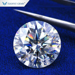 TIANYU GEMS - Vente Flash - Pierre précieuse en moissanite 5 <span class=keywords><strong>carats</strong></span> vs <span class=keywords><strong>diamant</strong></span> - Product Image 3