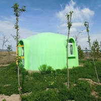 Système de construction modulaire en modules emboîtables en EPS Graphite, résistant au vent et aux tremblements de terre, pour glamping sur la plage