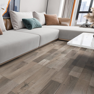 <span class=keywords><strong>Suelo</strong></span> <span class=keywords><strong>laminado</strong></span> HDF resistente al desgaste AC3 de diseño moderno para sala de estar, cocina, baño, hotel, Instalación fácil de hacer clic - Product Image 4