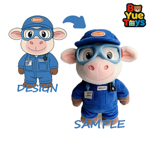 Fabricante Profesional de Juguetes de Peluche |   Juguetes de Peluche de Animales Personalizados, Servicio OEM, MOQ Bajo, Muñecos de Peluche Personalizados Lindos y Divertidos - Product Image 2