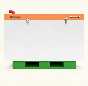 กล่องนิรภัยแบตเตอรี่ทนความร้อนสูง รุ่น M พร้อมฉนวนกันความร้อน สำหรับสถานีกักเก็บพลังงานอุตสาหกรรม LiFePO4 ขนาด 40 กิโลวัตต์ชั่วโมง ทนอุณหภูมิสูง - Product Image 1