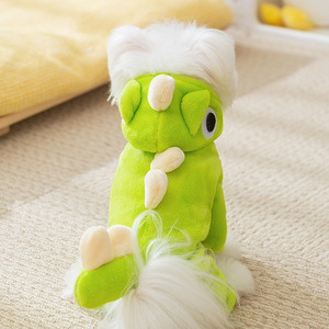 Cute Animal Fleece Coat For Small <b>Dogs</b> Pink Dinosaur Costume Winter Autumn Pet Clothes - Product Image 3