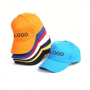 Casquette de baseball en coton unisexe réglable, 6 panneaux, personnalisable avec impression sérigraphique - Product Image 1