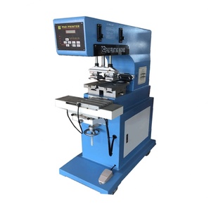 Máquina de tampografía semiautomática de dos colores, nueva, con copa de tinta neumática, bombilla LED, para imprimir etiquetas de pulseras en papel - Product Image 6