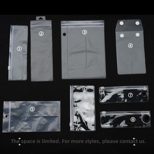 Biểu tượng tùy chỉnh trong suốt dây đeo đồng hồ Túi chất lượng cao mờ mờ PVC Dây đeo đồng hồ đóng gói - Product Image 1