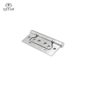 Hardware Accessories Metal Window Rounded Spring Door Hinges Self Opening Ss Small Hinges For Wooden Box