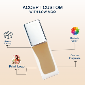 Nuovi Arrivi Fondotinta Vegano Opaco Impermeabile a Copertura Totale Trucco con Logo Personalizzato Etichetta Privata Fondotinta Liquido - Product Image 5