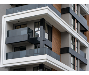 Profil en aluminium en forme de L Garde-corps à base en L Garde-corps en verre sans cadre Système de balustrade à profilé en <span class=keywords><strong>U</strong></span> Garde-corps en verre en L - Product Image 3