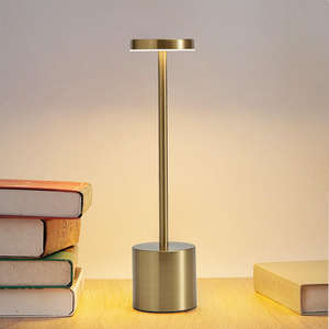 Lampade da Tavolo Senza Fili USB Ricaricabili Portatili a Batteria con Luce <span class=keywords><strong>LED</strong></span> a 3 Colori e Dimmerazione Continua per Bar e Ristorante - Product Image 5