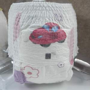 Ajuste cómodo durante la noche cómodos pantalones elásticos de cintura de burbujas pantalones tipo pañales para bebés transpirables Unisex tirar hacia arriba pañales para bebés - Product Image 2