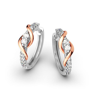 Orecchini a Cerchio Avvolgenti per Donne, Accessori per Orecchie Semplici per Uso Quotidiano - Product Image 2