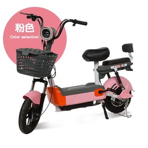 Giải trí đô thị 48V 350W Xe đạp điện Thành phố Kết Cấu Thép tải trọng lớn điều chỉnh ba tốc độ hấp thụ sốc ổn định - Product Image 5