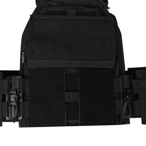 Chaleco Táctico Ligero Artex con Sistema de Liberación Rápida, 1000D Poliéster Molle, Chaleco Táctico Negro para Caza - Product Image 6