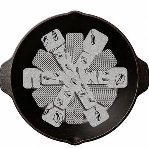 Protectores de Sartenes Apilables de 3 Tamaños, Separadores de Sartenes con Logotipo Personalizado, Almohadillas Antideslizantes para Utensilios de Cocina, Evitan Rayones y Daños, Organización de Cocina - Product Image 1