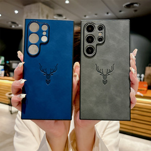 Funda de lujo para teléfono Deer <span class=keywords><strong>Cortex</strong></span>, funda protectora a prueba de golpes para <span class=keywords><strong>Samsung</strong></span> Note 20 S21 S22 S23 S24 Ultra Plus FE - Product Image 1