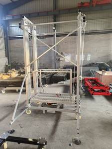 Meja Angkat Hidrolik Lipat Otomatis Portabel dengan Remote Control, Konstruksi Baja, untuk Pekerjaan Mobile - Product Image 4