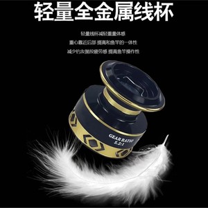 รอกตกปลาโลหะ Ztc279 ขนาด 120 โครงสร้างแข็งแรงสูงสำหรับการตกปลาชายทะเล - Product Image 4