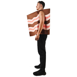 Costume de gâteau au chocolat pour adulte unisexe, tenue de fête d'Halloween, costume de cosplay - Product Image 3