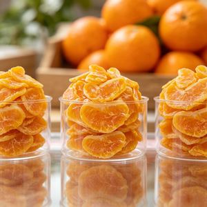 Rodajas de Naranja Mandarina Secas Orgánicas de Primera Calidad, Snack Preservado en Bolsa de 1 kg, Listo para Comer, <span class=keywords><strong>Ding</strong></span> <span class=keywords><strong>Li</strong></span>, 8 Meses de Duración - Product Image 5