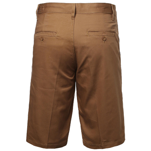 Design personnalisé pour hommes été Chino Shorts élégant couleur unie avec fermeture éclair décoration grande taille pantalon décontracté orienté vers l'exportation - Product Image 6