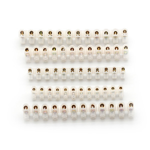 Bloc de bornes électrique Yueqing X3, 12 positions, 10A, type vis, plastique PEU, pour connexion de câblage électrique - Product Image 1