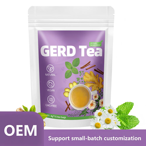 Thé Premium pour l'ACER (Acid <span class=keywords><strong>Reflux</strong></span> Efficacy and Relief) : Soulagement <span class=keywords><strong>Naturel</strong></span> du <span class=keywords><strong>Reflux</strong></span> <span class=keywords><strong>Acide</strong></span> et des Brûlures d'Estomac, Végétalien, Sans OGM, Logo et Emballage Personnalisés Disponibles - Product Image 1