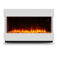 Soporte de TV calentador rápido, decoración eficiente de llama, piezas de chimenea eléctrica decorativas para el hogar, elegante