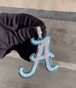 <b>Designer</b> Hip Hop Full <b>3D</b> Iced Out Pendant 925 Sterling Silver Featuring VVS D Moissanite Luxury Fashion <b>Jewelry</b> - Product Image 4