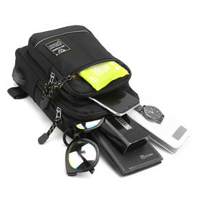 WePower Bolso de pecho para hombre, bolso cruzado de nailon, color sólido, uso diario, primavera 2023 - Product Image 4