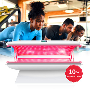 Cama <span class=keywords><strong>de</strong></span> Terapia <span class=keywords><strong>de</strong></span> Luz Roja NIR Suyzeko Med Spa con Luz LED <span class=keywords><strong>de</strong></span> 635nm 810nm 880nm para Recuperación Deportiva, Espalda, Articulaciones, Rostro y Cuello - Product Image 3